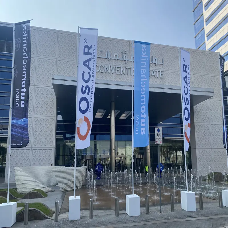 Luxfighter LED -ajovalot osallistuvat Automatechanika Dubai 2023