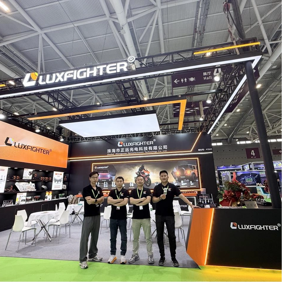 LUXFIGHTER esittelee huippuluokan LED-valaistusratkaisuja 2026 Shenzhen Jiuzhou Auto Expossa