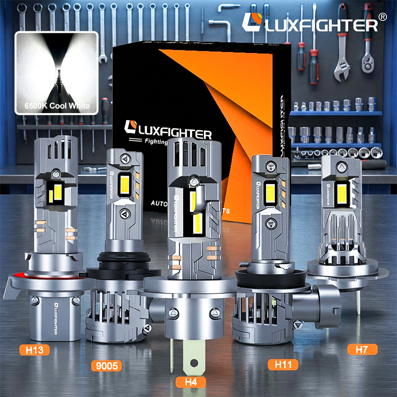 Ovatko LED-ajovalot virtaa säästäviä vai nälkäisiä? Luxfighter-auton valot selittävät kaiken yhdellä kertaa